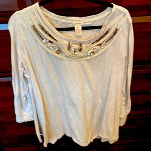 Sundance Long Sleeved Tunic, size XL